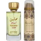 Lattafa - Mahasin Crystal Gift set EDP 100 ml et deospray 75 ml 100ml