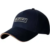 Hackett London Casquette bleu marine / blanc