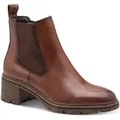 Tamaris Chelsea Boots brun foncé
