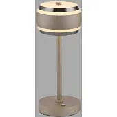 Paul Neuhaus Lampe de table LED Pure Falling Rings Bronce