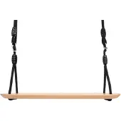 Small Foot Balançoire - company - XL Black Line - Bois massif - Cordes réglables - 100 kg max