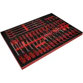 Ks Tools Jeu de tournevis en mousse, 46 pièces ( 821.0046 )