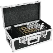 ROADINGER Adaptateur conique universel Case UKAC-50 (Accessoire), Coffre + housse audio, Argent, Noir