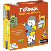 Nathan Jeu éducatif La roue des couleurs T'choupi
