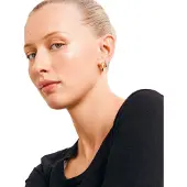 Pilgrim Boucles d'oreilles 'Aica' or