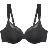 Triumph Bmu Illusion Curve W01 R Bra Noir 110 / C Femme