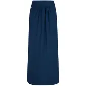Chic by Lirette Jupe 'Maxi skirt Natural' bleu foncé