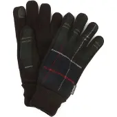 Barbour Gants Hackney Tartan Vert