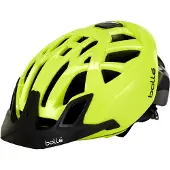 Bolle *A* Casque de vélo Bollé jaune fluo, taille 54/58, avec éclairage LED
