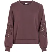 Vila Sweat-shirt 'siffa' mauve