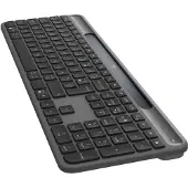 Logitech 920-013774, RF sans fil + Bluetooth, AZERTY, Graphite (FR, Sans fil), Clavier, Gris