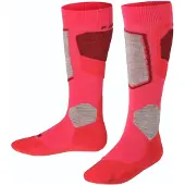 Falke SK4, chaussettes de ski, enfants, rose
