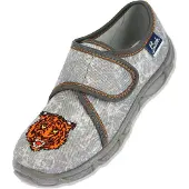 Beck Pantoufle 'Jungle' gris / gris foncé / orange