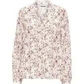 ONLY Chemisier 'ONLRAYA' rose / blanc