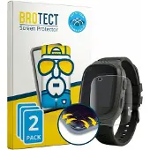 BROTECT Full-Screen Protection, Film de protection pour smartwatch, Transparent