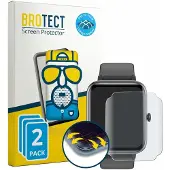 BROTECT Full-Screen Protection Mat, Film de protection pour smartwatch, Transparent