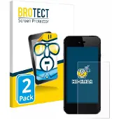 BROTECT Protection Clair (2 pcs, Universel), Téléphone portable : film de protection, Transparent