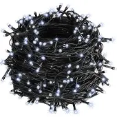 Monzana Guirlande lumineuse blanc froid 40m Noël 400LED