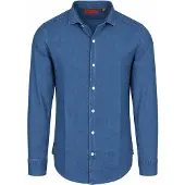 Suitable Chemise Denim Bleu