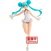 Banpresto Vocaloid - Figurine Miku Hatsune Racing 2022 Tropical Maid Ver. -