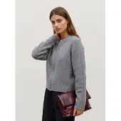 Vero Moda Cardigan 'VMBerry' gris chiné