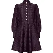 Y.A.S Robe Courte à Manches Longues Ripple