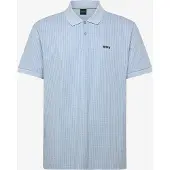 BOSS pour homme. 50559355 Polo Birdie bleu (S), Casuel, Coton, Manche courte