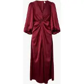 Y.A.S Robe de soirée 'YASTHEA' merlot