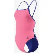Speedo Solid Triback Swimsuit Rose 32 Femme