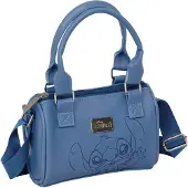 Disney STITCH BLUE - Sac bandoulière, sac pour femmes, sac cabas, confortable et polyvalent, qualité supérieure