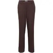 Object Pantalon à plis 'OBJLisa' chocolat