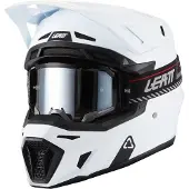 Leatt Moto 8.5 V27 Casque de motocross avec lunettes Taille