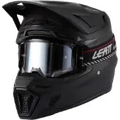 Leatt Moto 8.5 V27 Casque de motocross avec lunettes Taille