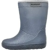 En fant Bottes en caoutchouc bleu foncé