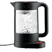 Bodum 11659-01EURO Bistro Cuisinière électrique, double paroi avec réglage de la température Plastique 19.5 x 23 x 26.5 cm, noir