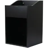 Zomo VS-Box 100/2 meuble vinyles, noir