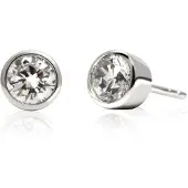 Zinzi Boucles d'oreilles en argent avec zirconium