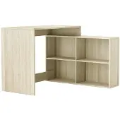 Sonstiges NAGANO Bureau d'angle moderneReproduction chêne Shannon - L 112 cm