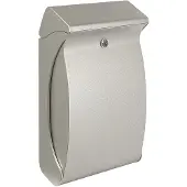 Burg wachter Boîte aux lettres Swing, entrée de courrier format C4, verrouillable, argent