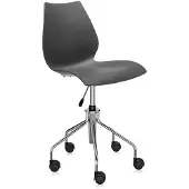 Kartell Maui Chaise Pivotante Chair | Anthracite