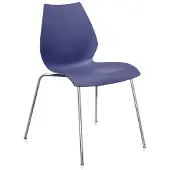 Kartell Maui Chaise - Lot de 2 Chair | Standard | Navy Blue