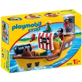 Playmobil 1.2.3. - Bateau pirate