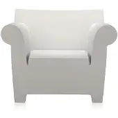Kartell Bubble Club Fauteuil Zinc White