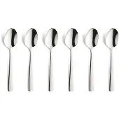 Amefa Ensemble de cuillères à moka 6 pcs Moderno