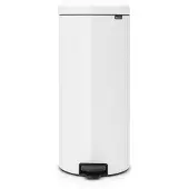 Brabantia Poubelle à pédale newIcon - 30 L, blanc