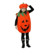 Atosa Déguisement De Fille Smiling Pumpkin