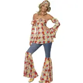 Generique Déguisement disco années 70's femme Large