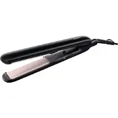 Philips Essential HP8321/00 Outil de coiffure Fer à lisser Noir chaud 1,8 m