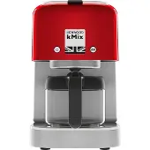 Kenwood Cafetière à filtre kMix - - COX750RD - 1200 W - Rouge - 8 tasses - Sélecteur d'arômes