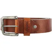 Yoursurprise Ceinture cuir - Marron - Gravée - 85